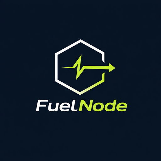 Logo FuelNode — nutrition endurance personnalisée